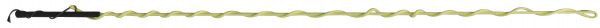 744502: PVC handle lunge whip with 5 Whip Showman Saddles and Tack