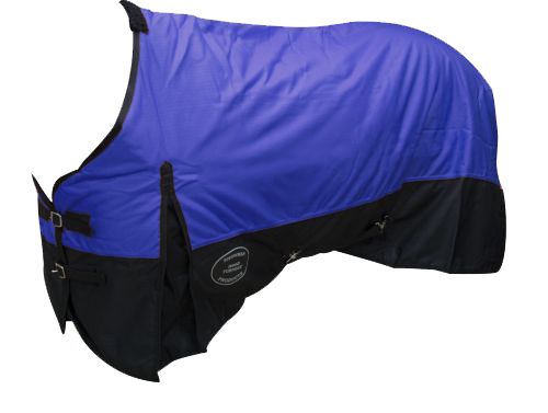 75201: The Waterproof and Breathable Showman™ 600 Denier Turnout Blanket Horse Blanket Showman