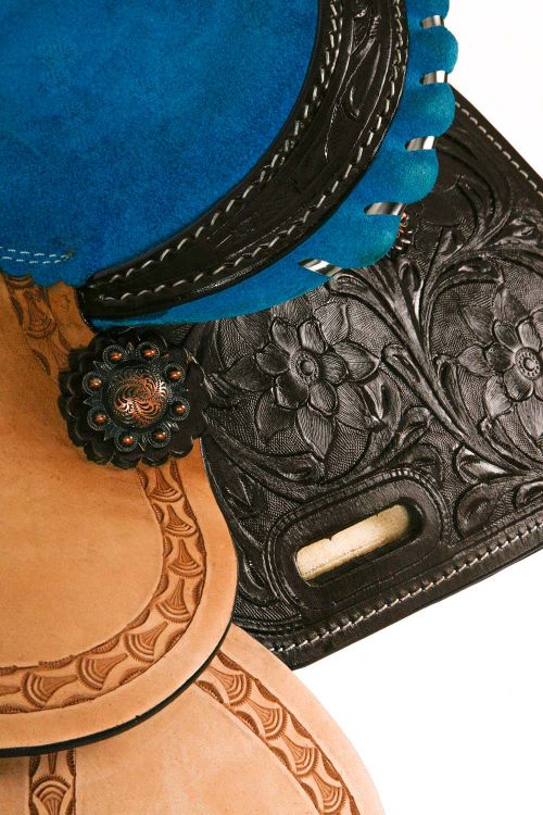 787310: 10" Double T Pony Saddle Set Youth Saddle Double T