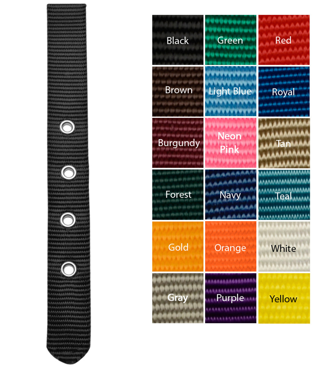 Replacement Strap with Holes