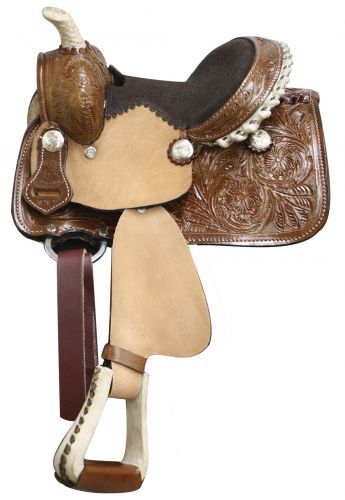 19128: 8" Double T Pony / Youth Saddle Youth Saddle Double T