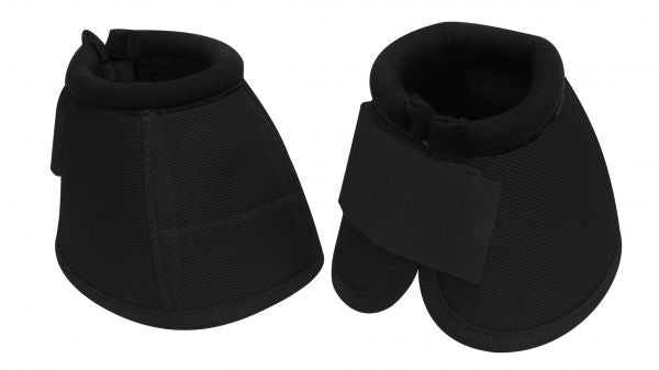 90159-1M: Showman ® Medium 1680 denier Heavy Duty No Turn bell boot with double velcro closure Bell Boot Showman