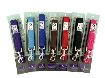 9171-L: Reinsman Soft Touch Neoprene Lined Dog Leash-Large Primary Showman Saddles and Tack