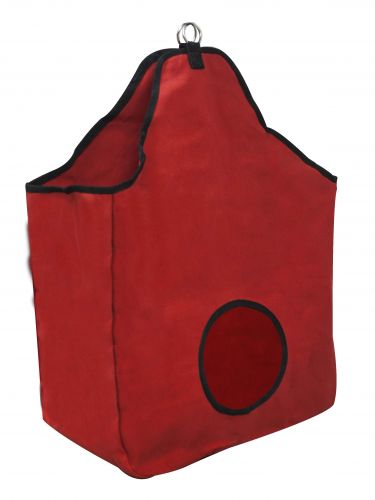 9950: Canvas hay bag Primary Showman Saddles and Tack