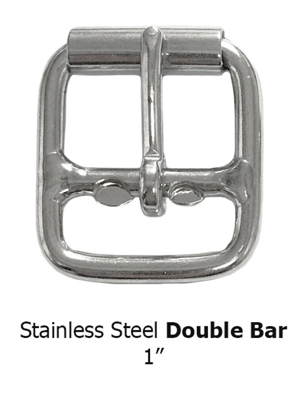 Buckle Stainless Steel with Tongue & Roller