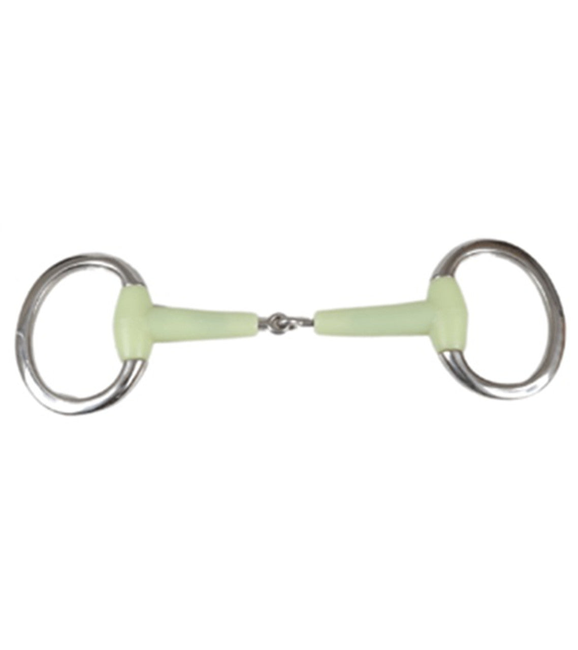 Apple Jointed Mouth Eggbutt Snaffle Bit-TexanSaddles.com