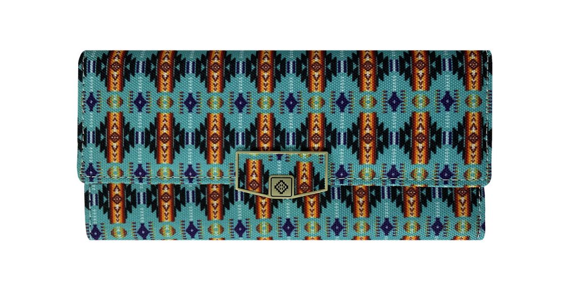 Aztec print with snap closure Default Shiloh