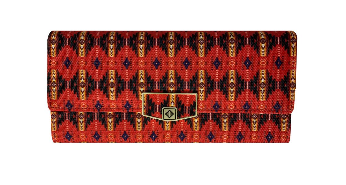 Aztec print with snap closure Default Shiloh
