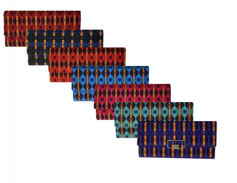 Aztec print with snap closure Default Shiloh