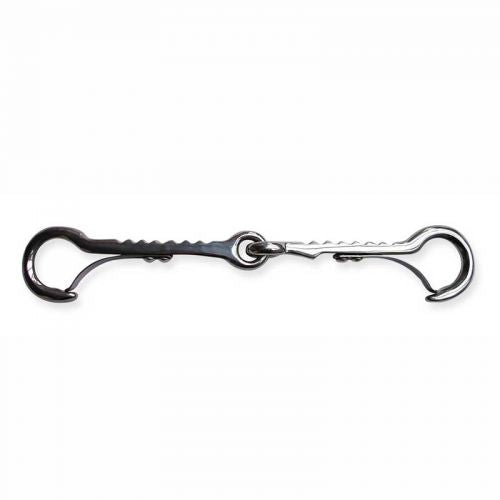 BE0163360000514: Metalab SS Double Snap Half Twisted Second Bit with 5 1/4" mouth Bits Showman Saddles and Tack