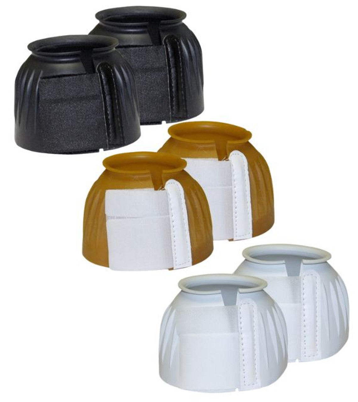 Bell Boots Ribbed with Velcro-TexanSaddles.com