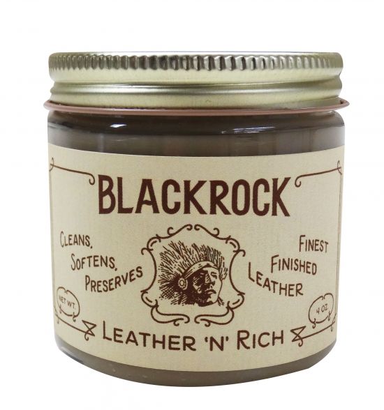 Blackrock Leather 'N' Rich 4 oz. Leather Cleaner Leather Cleaner Showman Saddles and Tack   