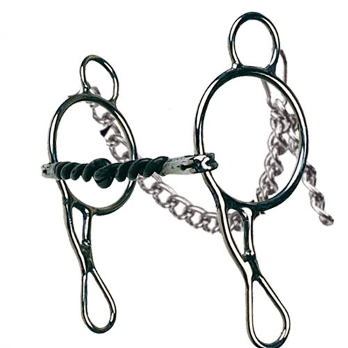 CR307: Reinsman Performance Wonder Gag Bit Bits Showman Saddles and Tack