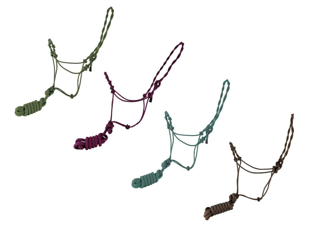 Cowboy knot halter with twisted crown Default Shiloh