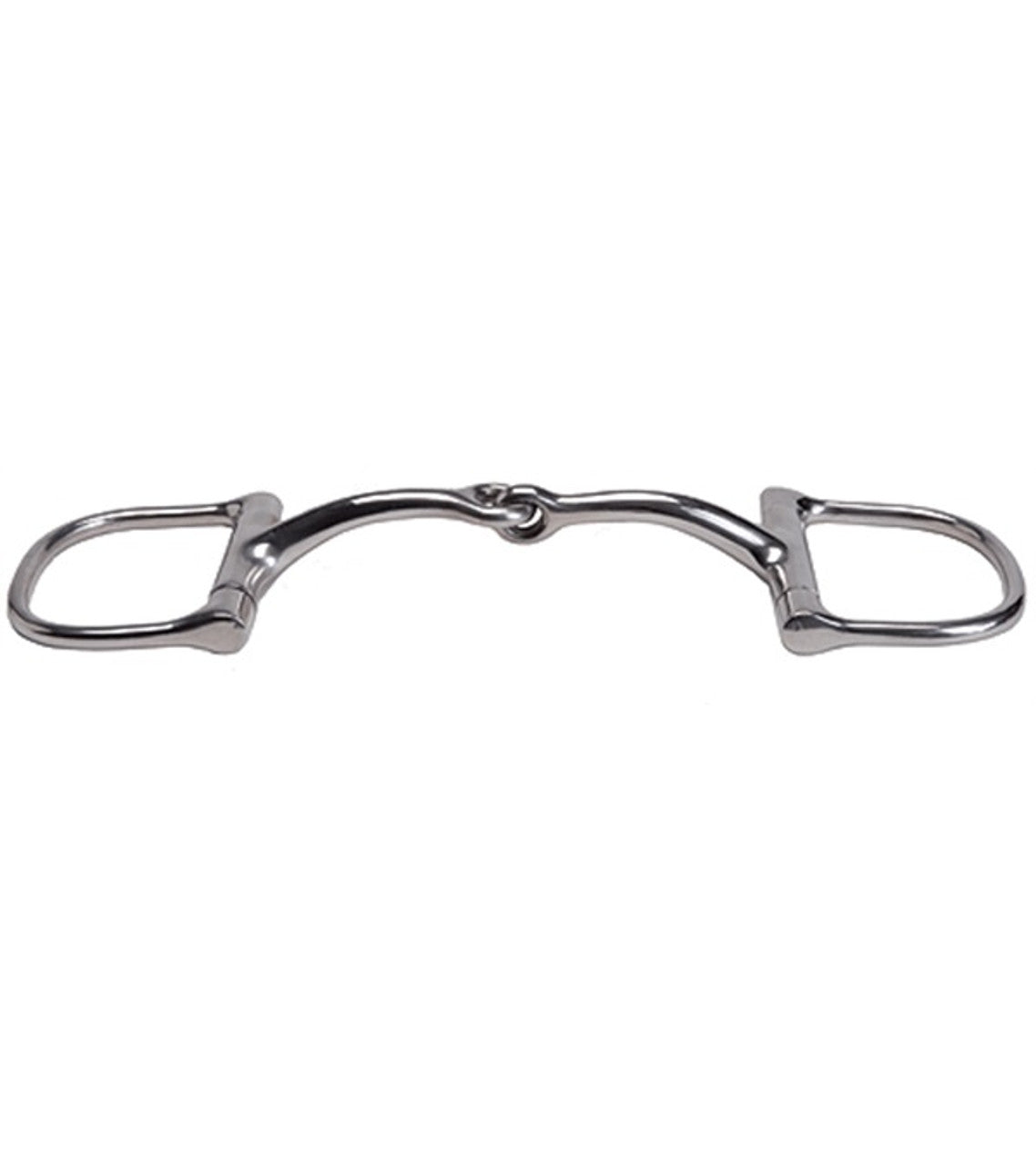Curved Mouth Dee Ring Bit-TexanSaddles.com