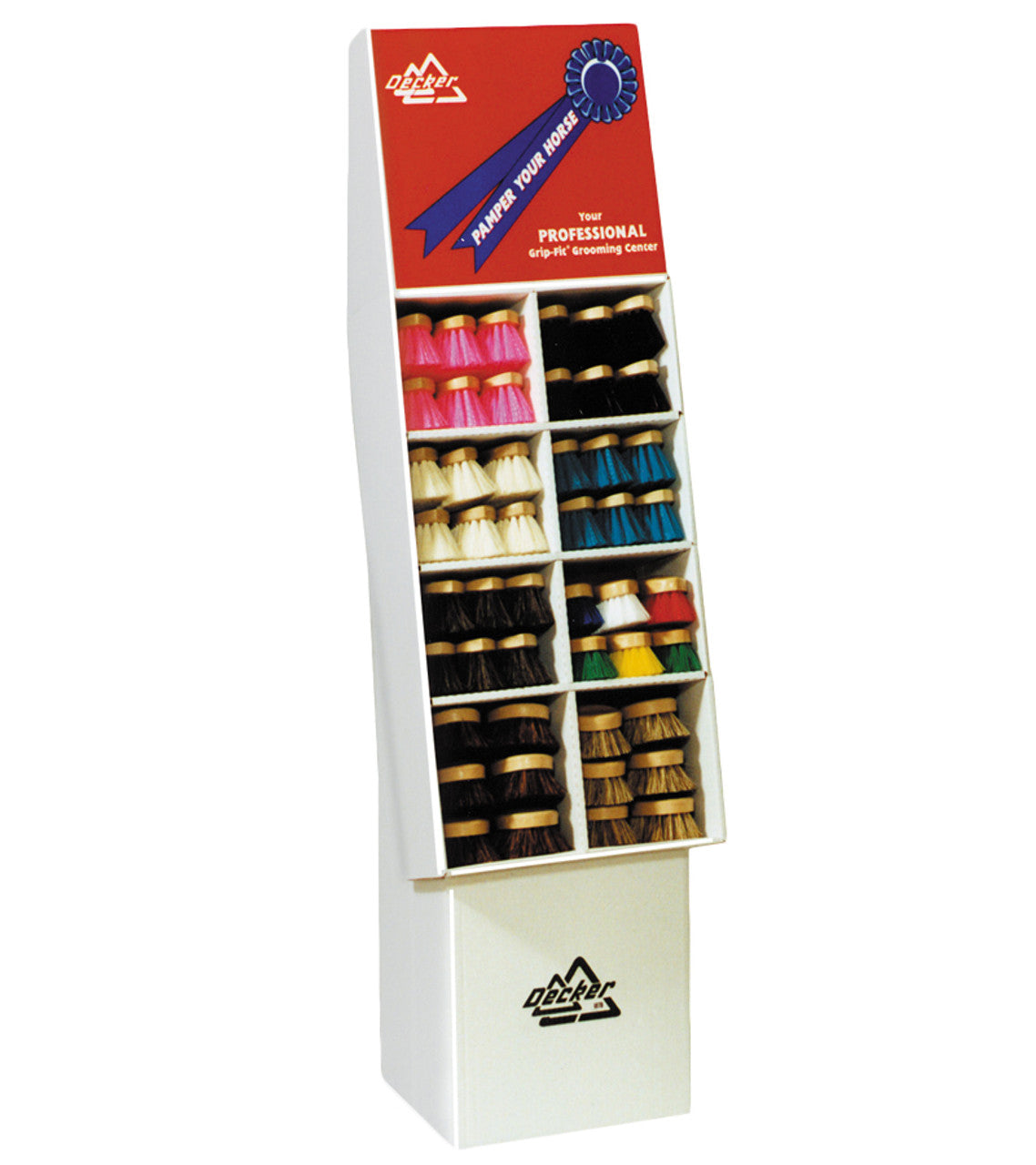 Decker Grip Fit Brush Display-TexanSaddles.com