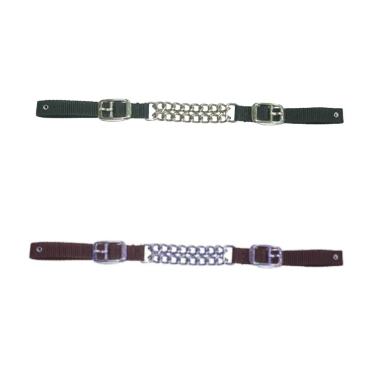 Double Row Round Link Curb Strap-TexanSaddles.com