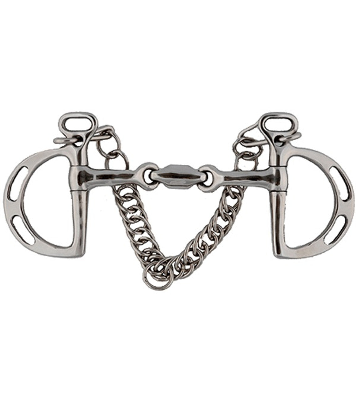 Elliptical Link Uxeter Kimberwick Bit-TexanSaddles.com