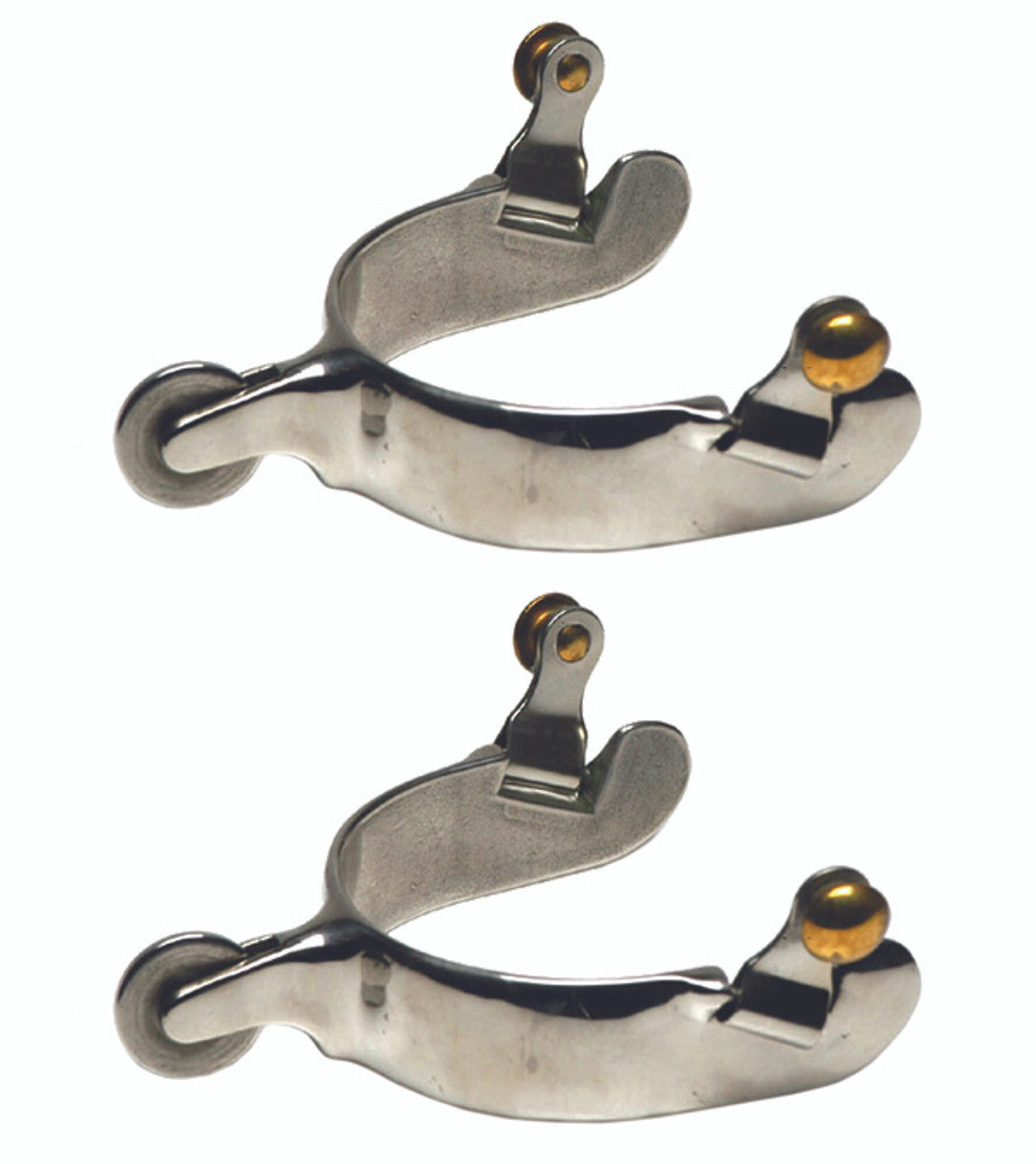 English Polo Spurs-TexanSaddles.com