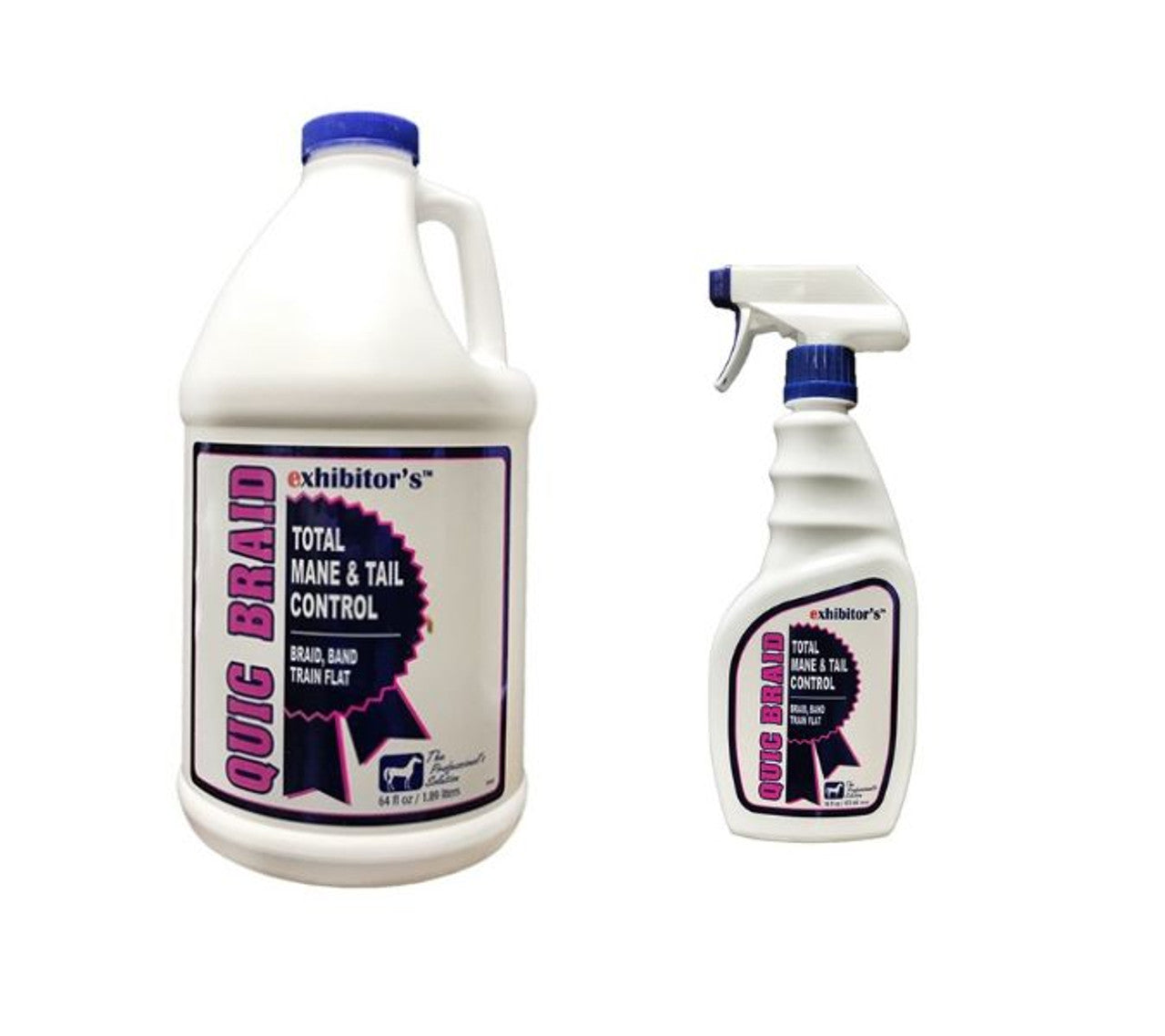 Exhibitors Quic Braid Total Mane & Tail Control-TexanSaddles.com