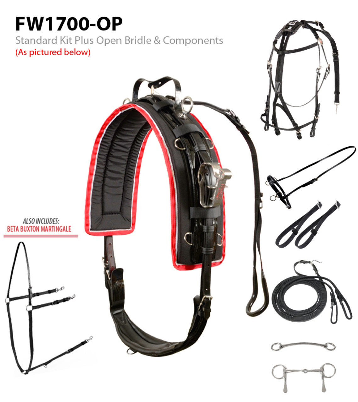 LITE-N-TUFF All Weather Coated Nylon Race Harness