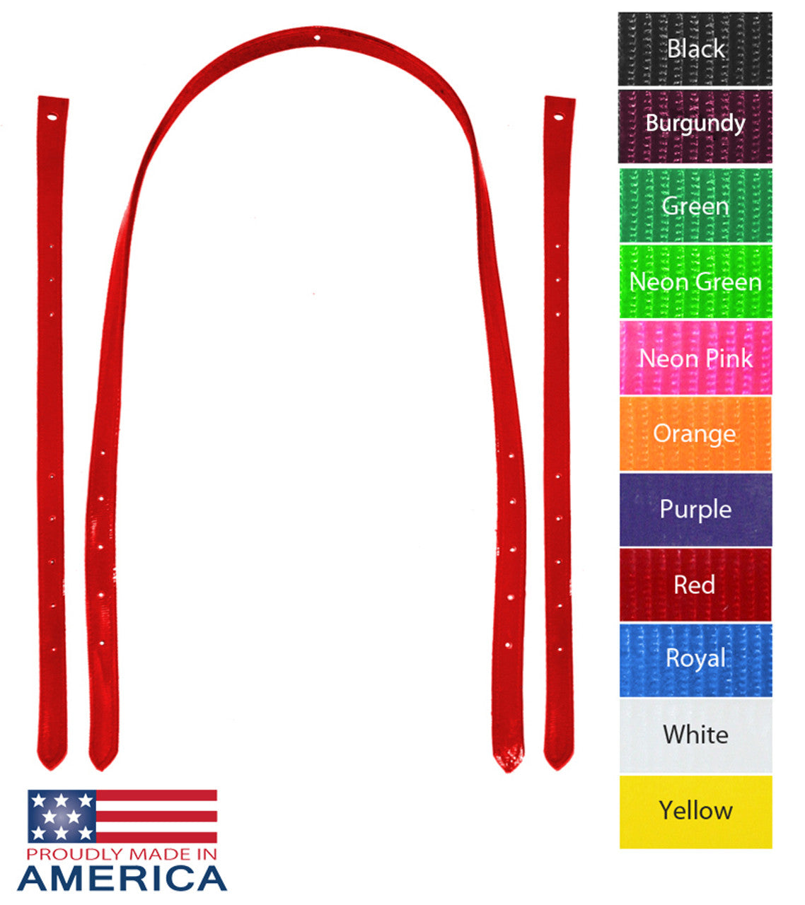 Feather-Weight® Pony Replacement Top Straps for Pony Quick Hitch Saddle