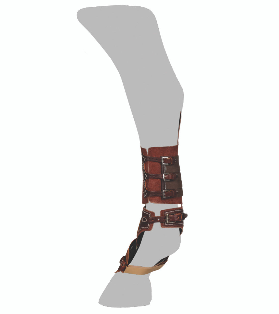 Feather-Weight Half Hock, Shin, Ankle & Hinged Speedy Cut Boots with Front Ankle & Shin Protection-TexanSaddles.com