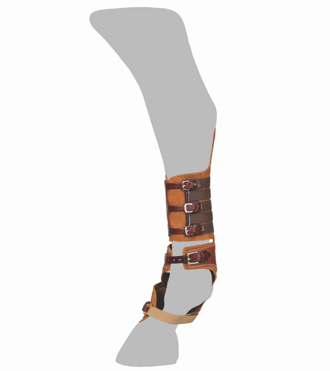 Feather-Weight Half Hock, Shin, Ankle & Tendon Boots with Speedy Cut-TexanSaddles.com