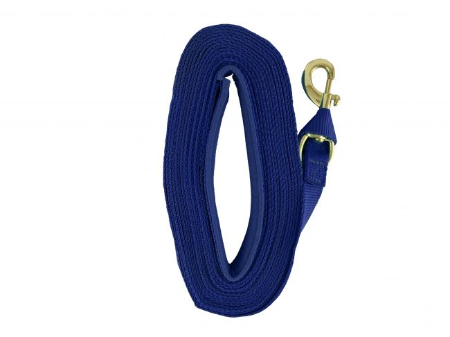 Heavy Duty 25' Web lunge line with padded handle Default Shiloh