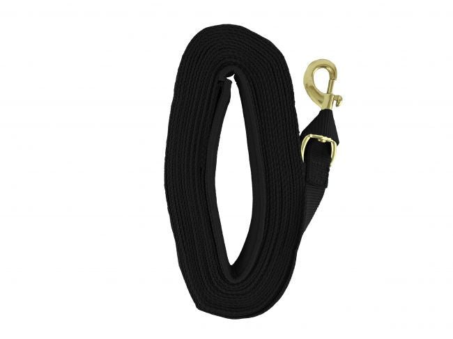 Heavy Duty 25' Web lunge line with padded handle Default Shiloh
