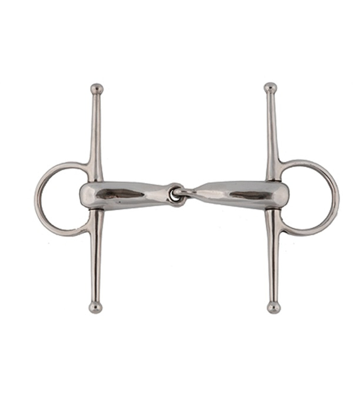 Hollow Jointed Full Mouth Cheek Bit-TexanSaddles.com