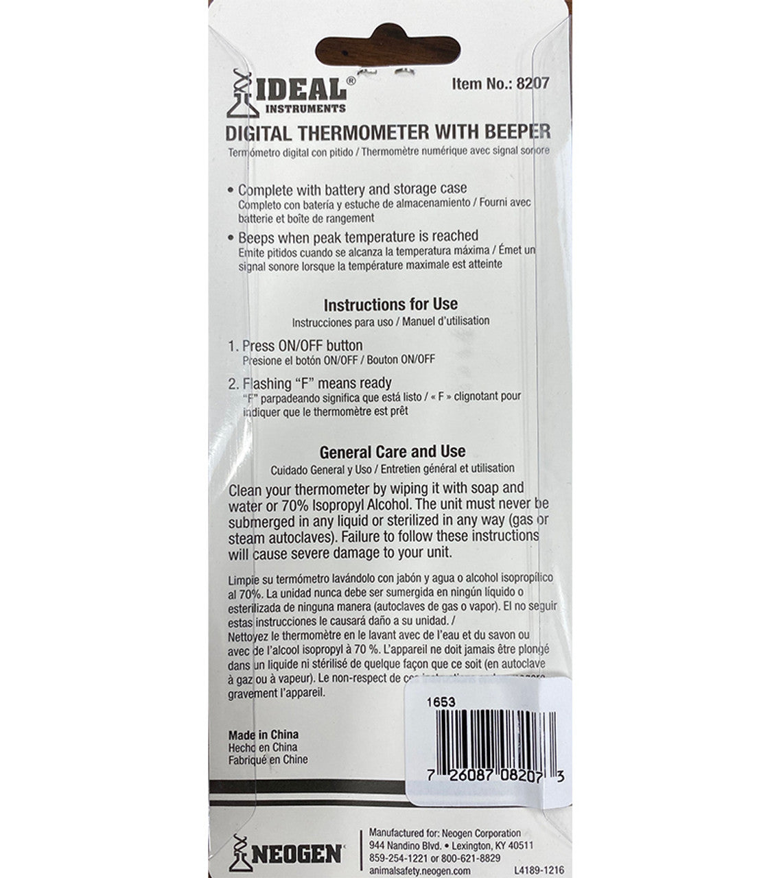Ideal® Digital Thermometer-TexanSaddles.com