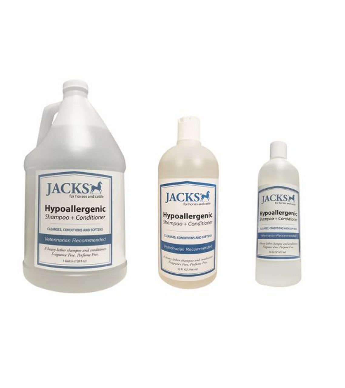 Jacks Hypoallergenic 2-in-1 Shampoo & Conditioner-TexanSaddles.com