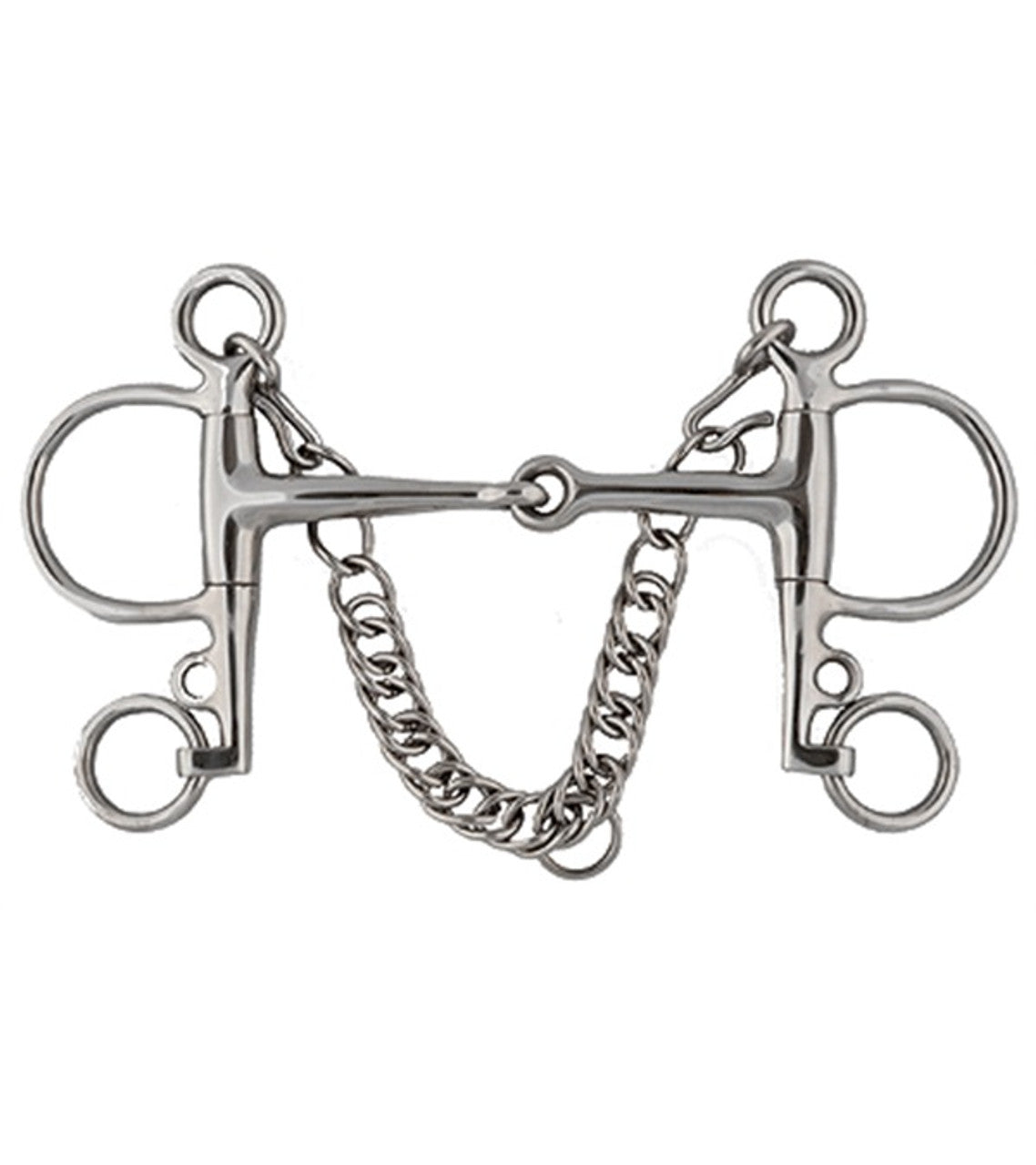 Jointed Mouth Pelham Bit-TexanSaddles.com