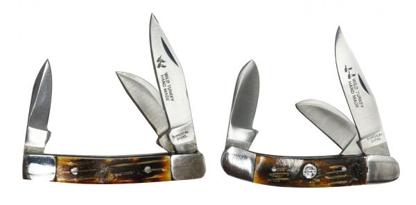 KT-37143248: 2 Piece -3 blade pocket knife set Primary Showman Saddles and Tack