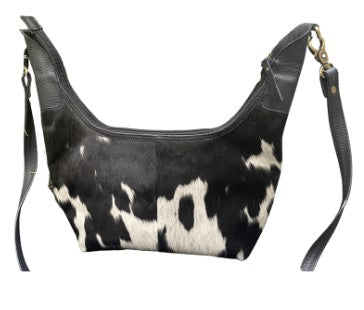 Klassy Cowgirl Hair on Cowhide Hobo Bag Default Shiloh