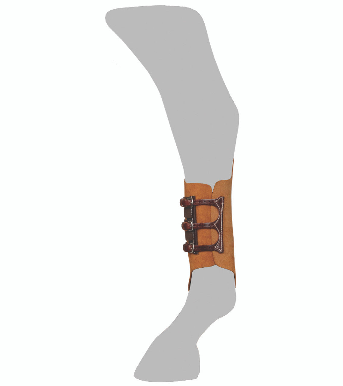 LITE-N-TUFF Feather-Weight Hind, Shin, & Ankle Half Hock Boots-TexanSaddles.com