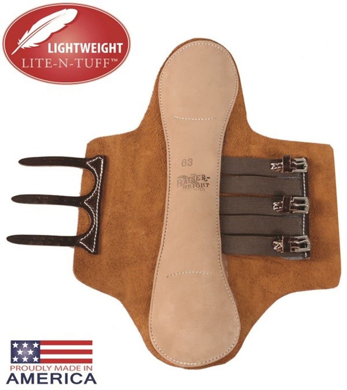 LITE-N-TUFF Feather-Weight Hind, Shin, & Ankle Half Hock Boots-TexanSaddles.com