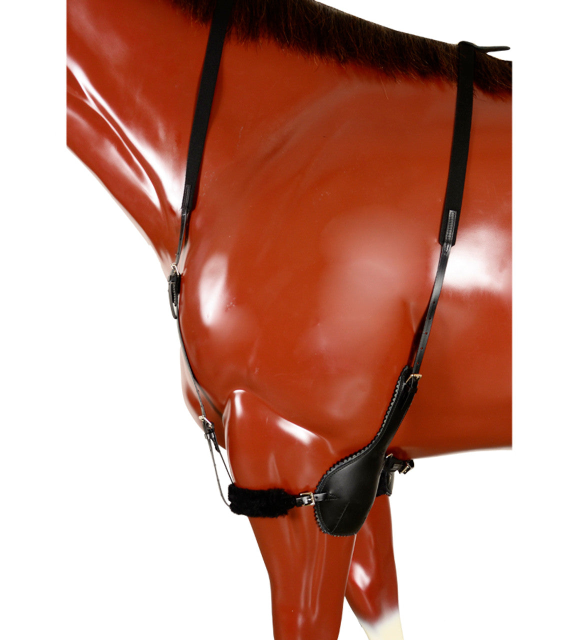 LITE-N-TUFF Feather-Weight Leather Elbow Boots with Suspender-TexanSaddles.com