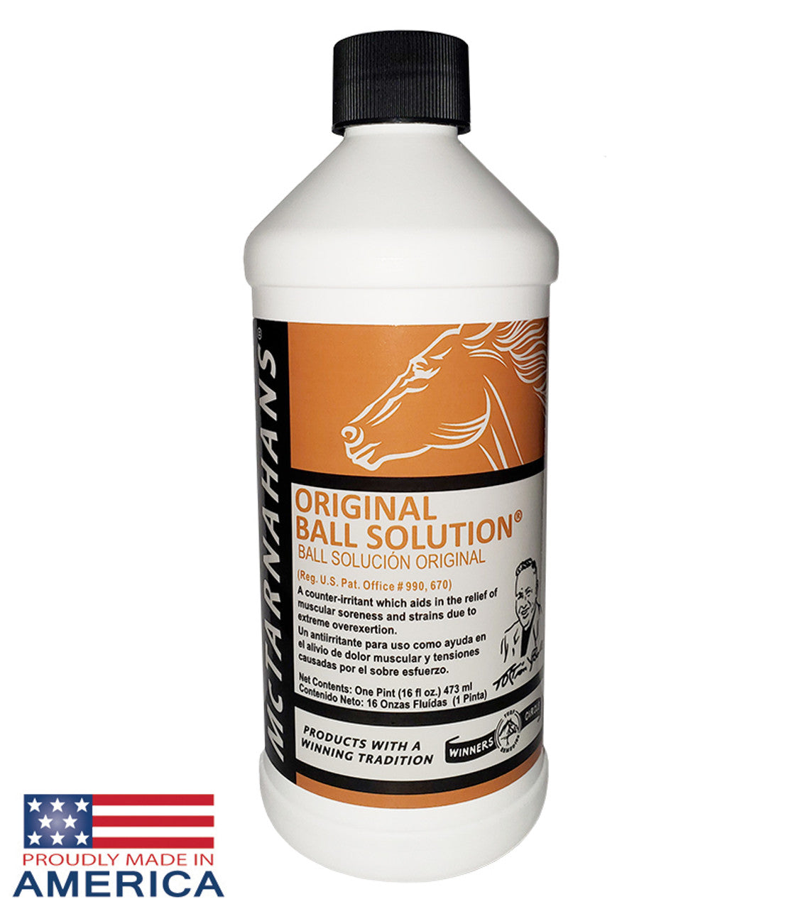 McTarnahans® Ball Solution® 16 oz.-TexanSaddles.com