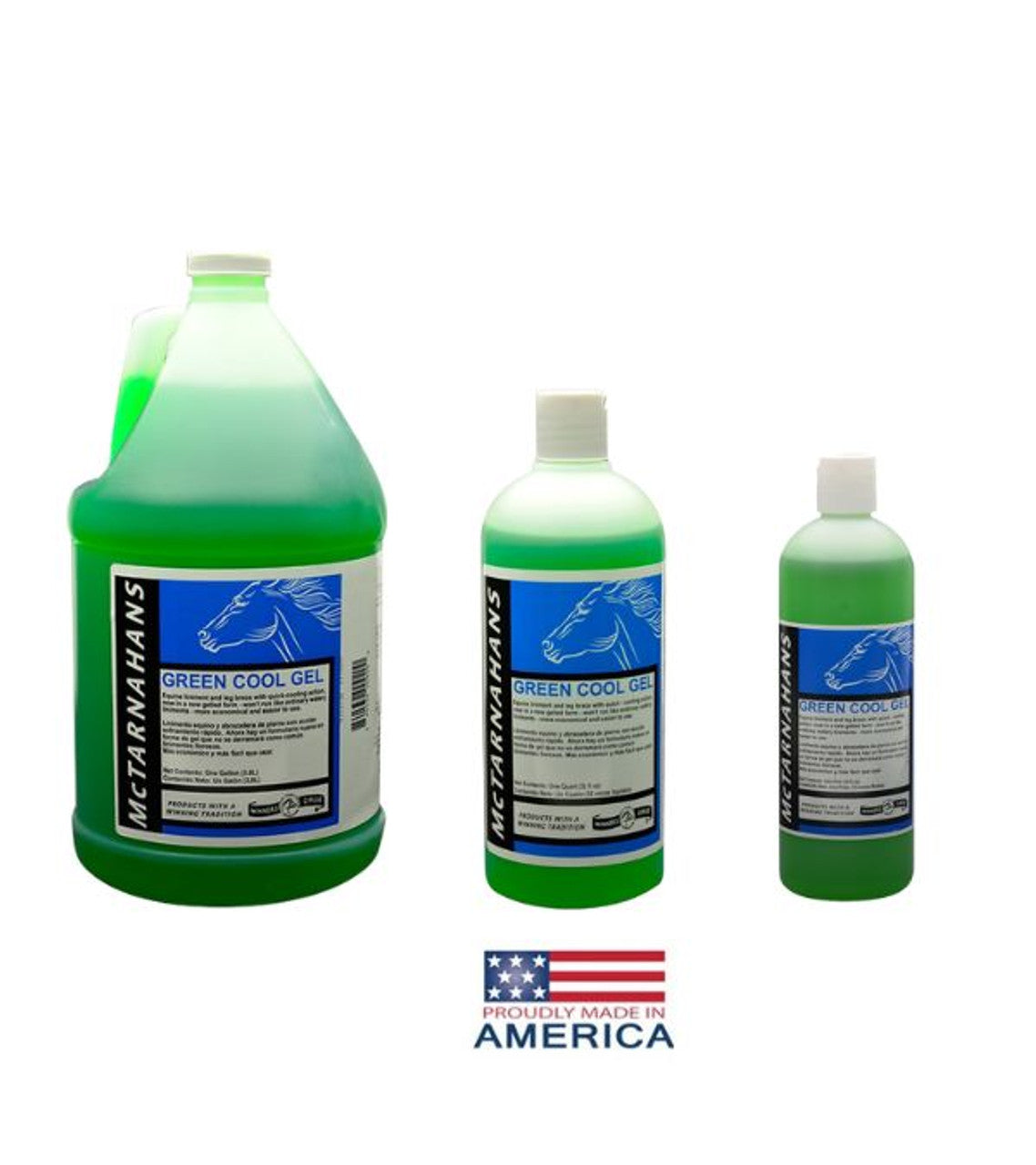 McTarnahans® Green Cool Gel-TexanSaddles.com