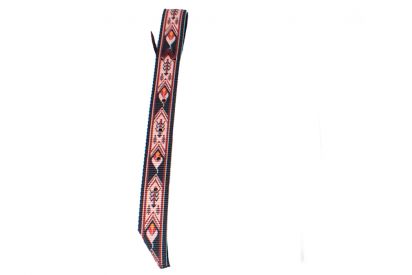NOB-04: Showman ® Black Nylon Off Billet with Navajo design Primary Showman