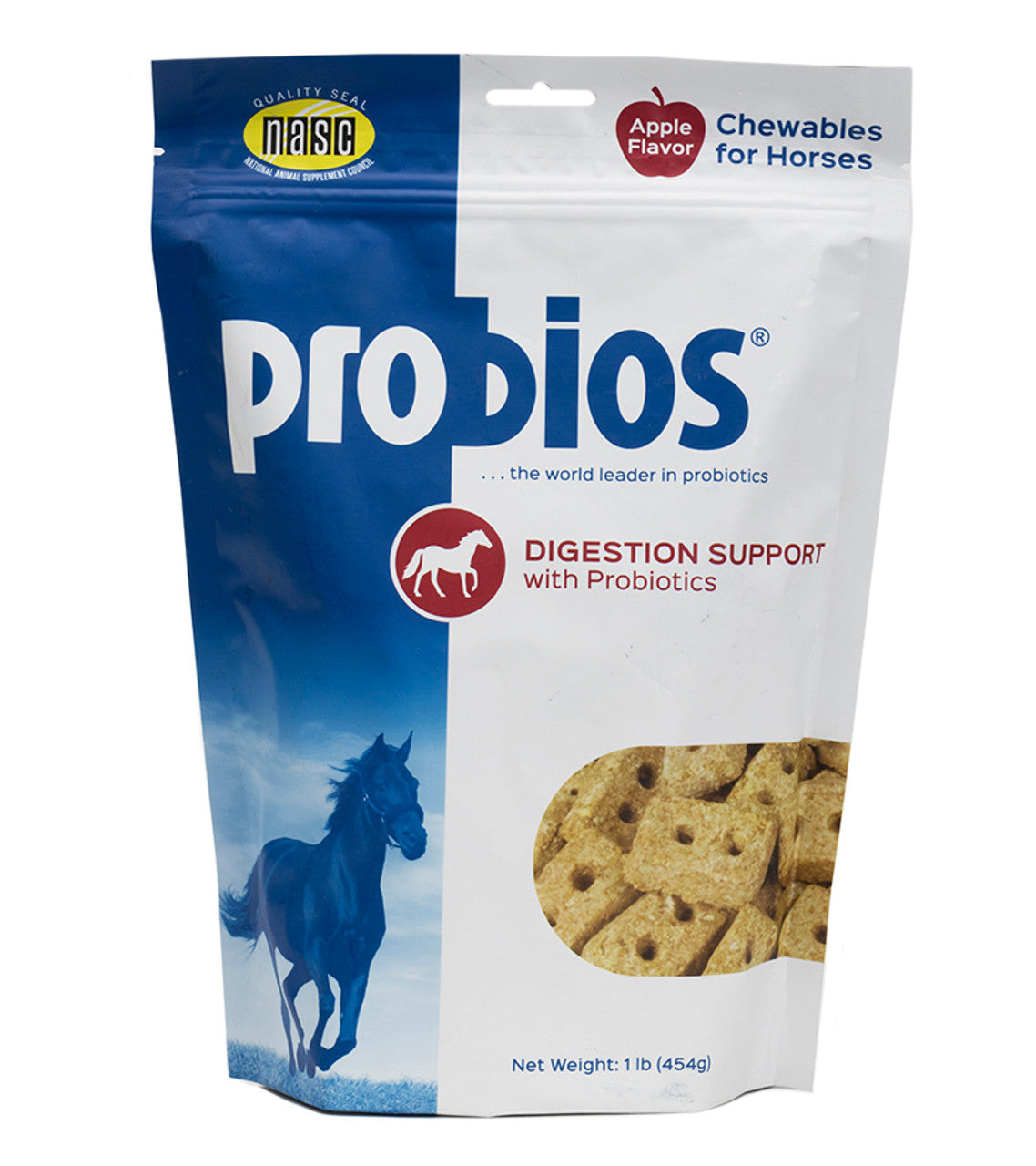 Probios® Digestion Support Chewables for Horses 1 lb.-TexanSaddles.com