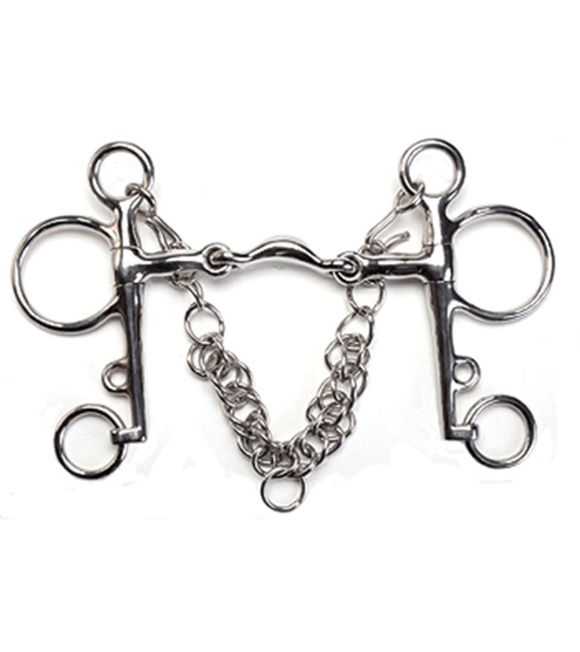 Quarter Moon Pelham Bit-TexanSaddles.com