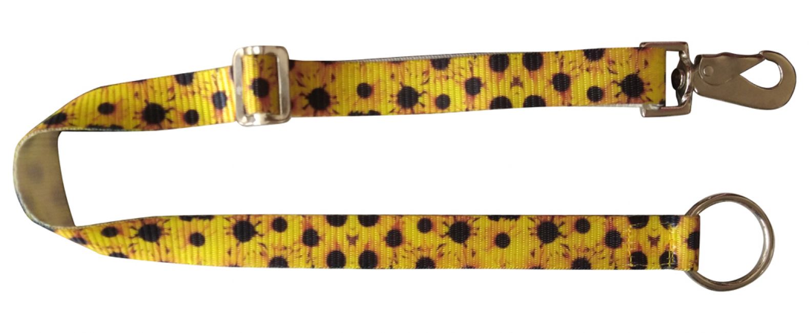 Showman ® 1" Sunflower Print nylon adjustable bucket hanger Default Shiloh