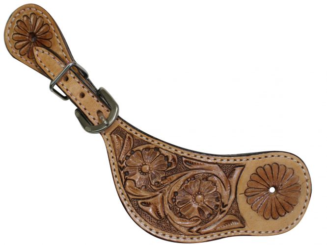Showman ® Leather Spur Strap Default Shiloh