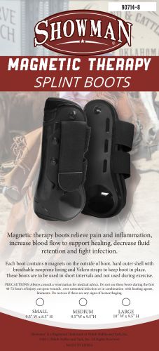 Showman ® Magnetic Therapy splint boots Default Shiloh