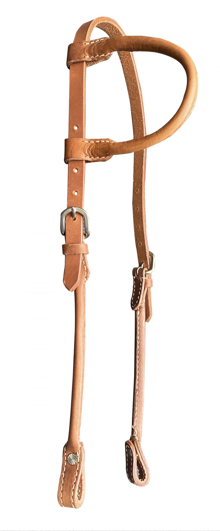 Showman ® One Ear Argentine Leather Headstall Default Shiloh