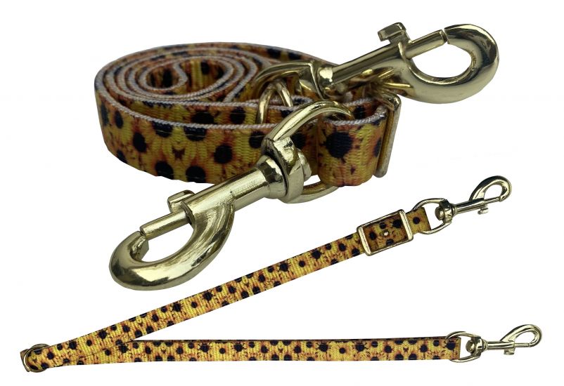 Showman ® Sunflower Premium nylon easy adjust tie down strap Default Shiloh