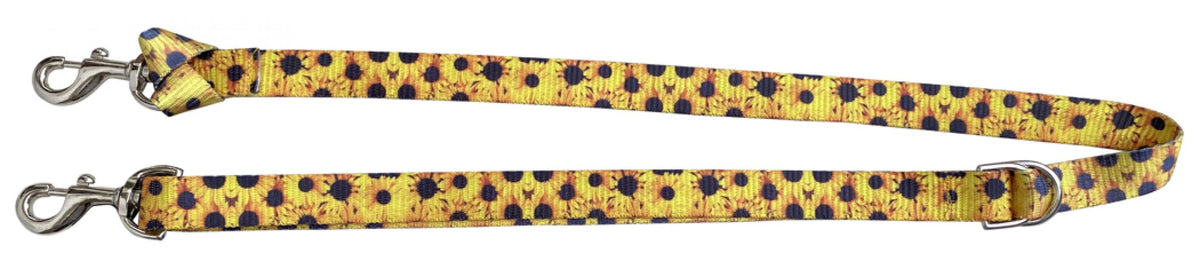 Showman ® Sunflower Premium nylon easy adjust tie down strap Default Shiloh